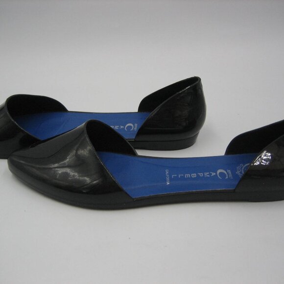 Jeffrey Campbell Havana Last D'Orsay Black Slip-On Pointy Flats Size 7 - Picture 5 of 12